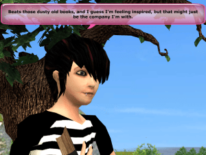 "Guys, Seth likes me the best. He said I was inspiring."